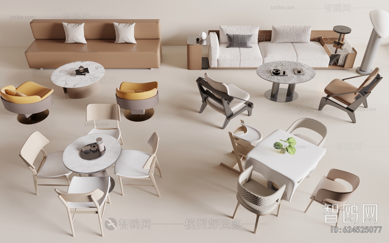 Modern Leisure Table And Chair