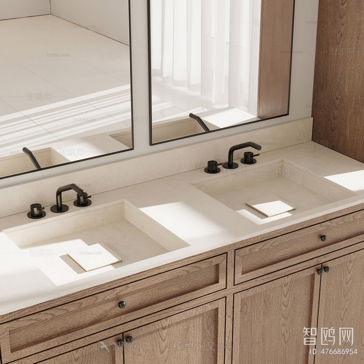 Modern Bathroom Cabinet