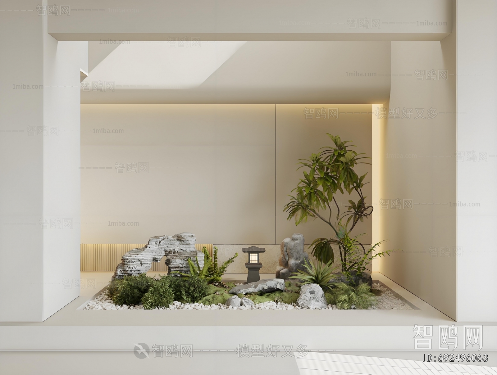 New Chinese Style Plant Landscaping