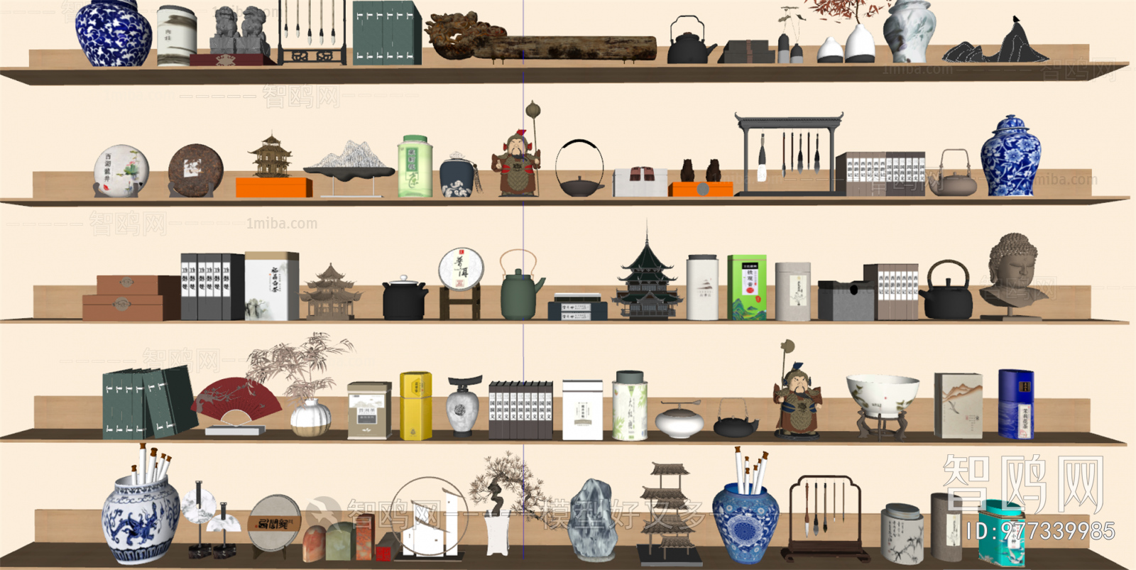 New Chinese Style Decorative Set