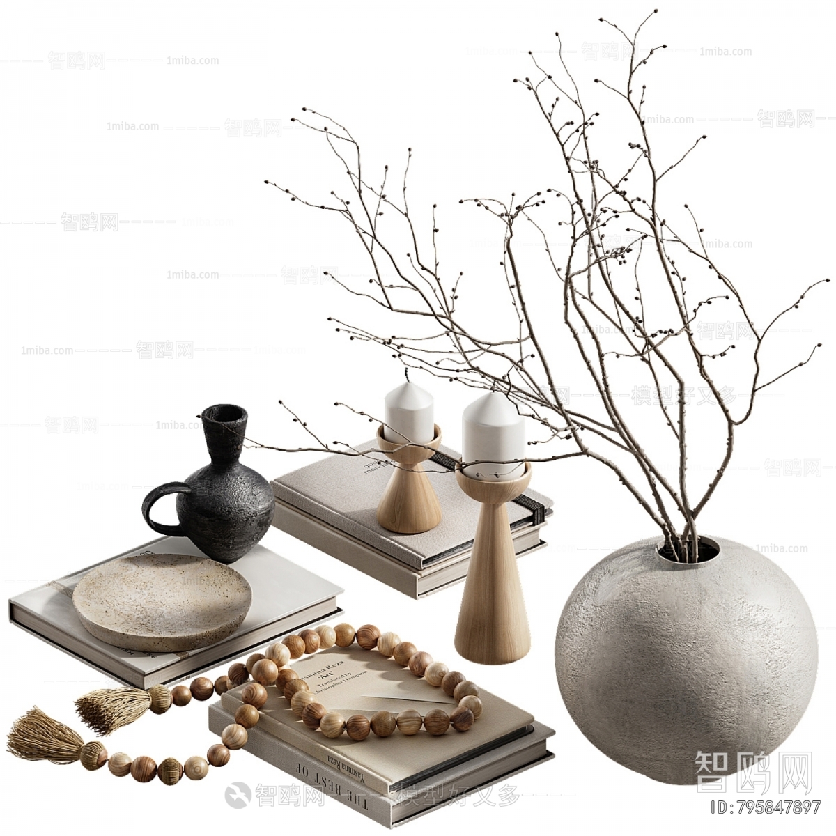 New Chinese Style Decorative Set