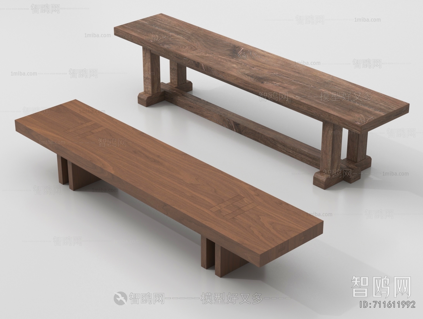 New Chinese Style Bench