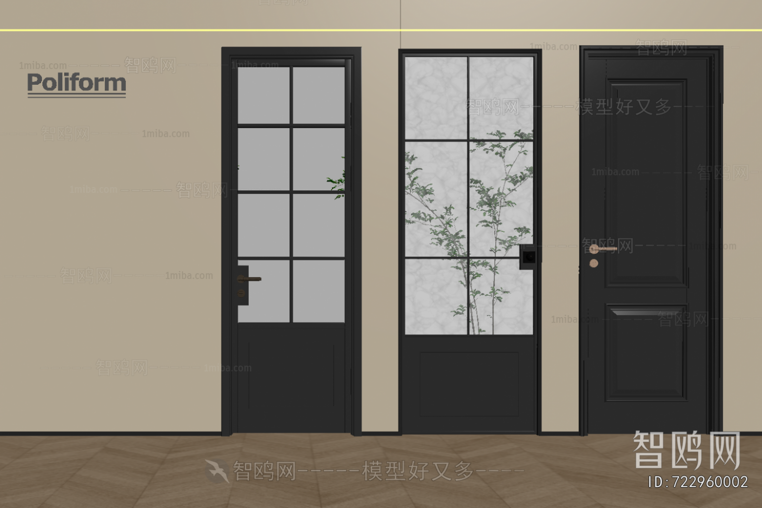 French Style Single Door