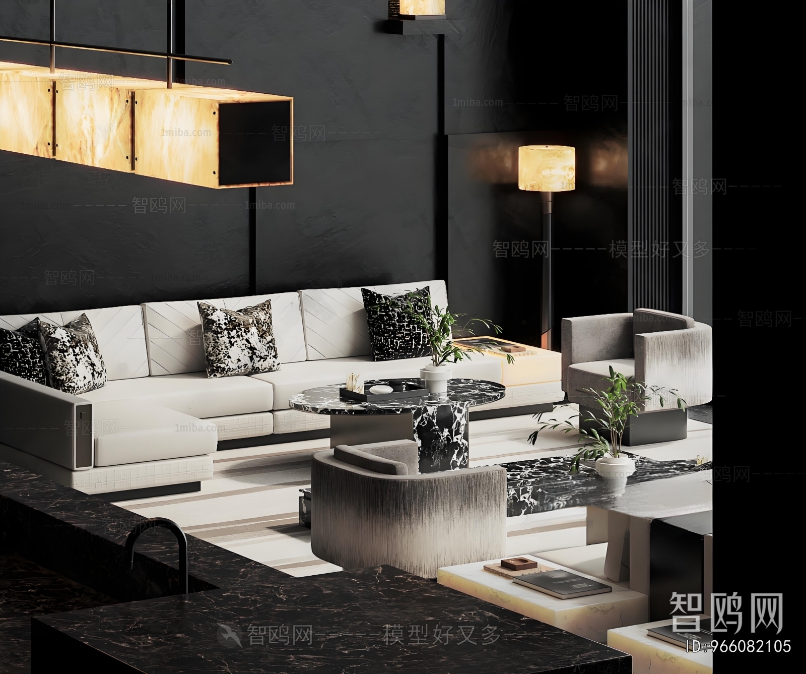 Modern Real Estate Sales Office