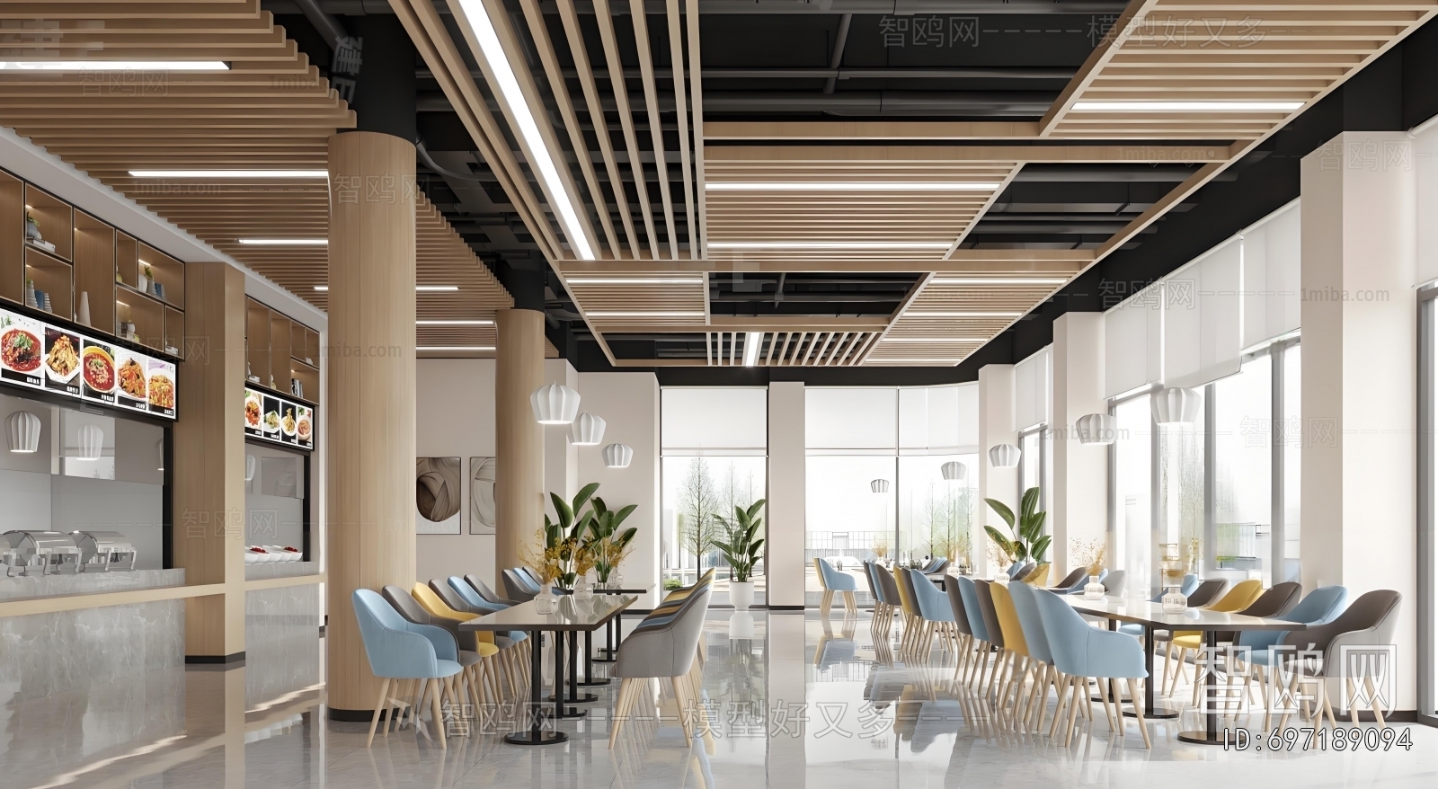 Modern Office Canteen