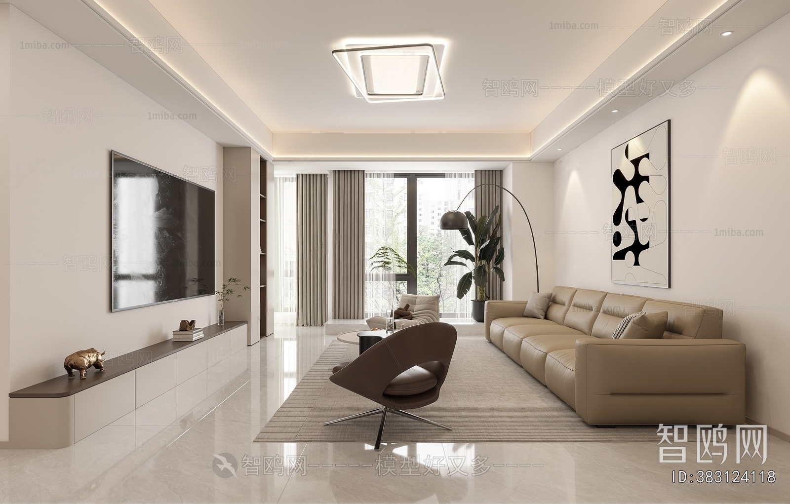 Modern A Living Room