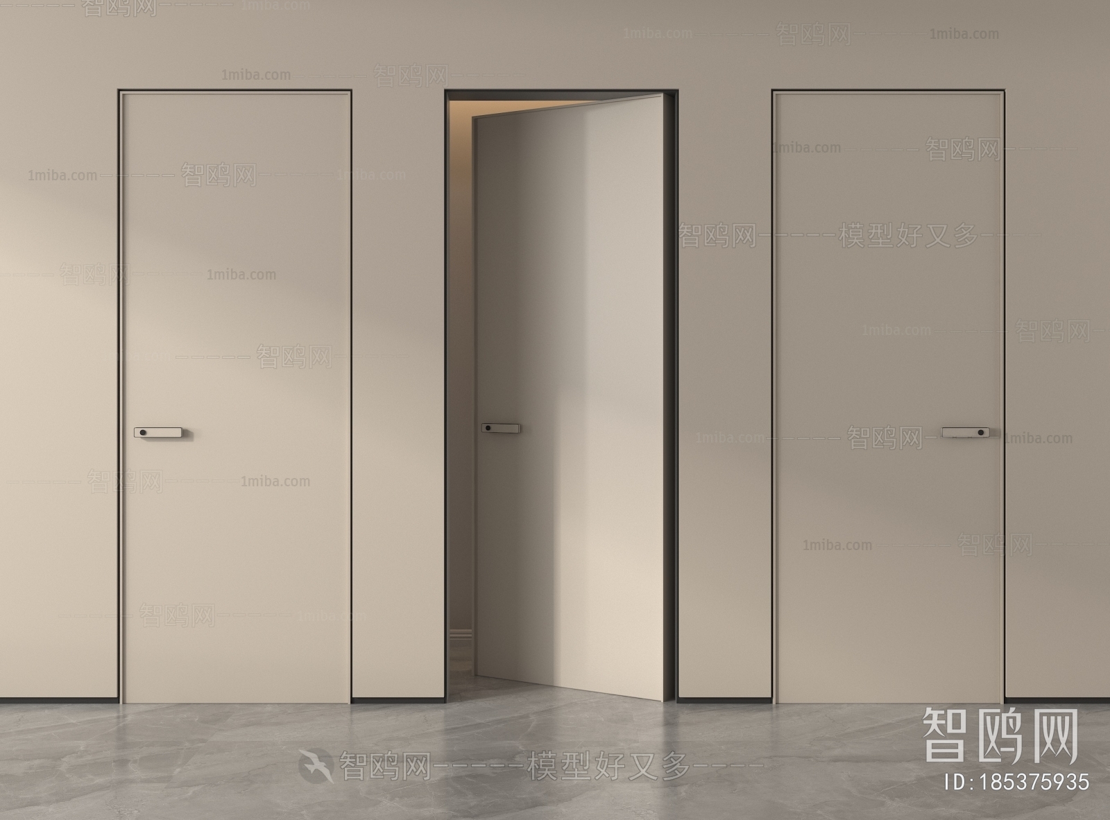 Modern Single Door