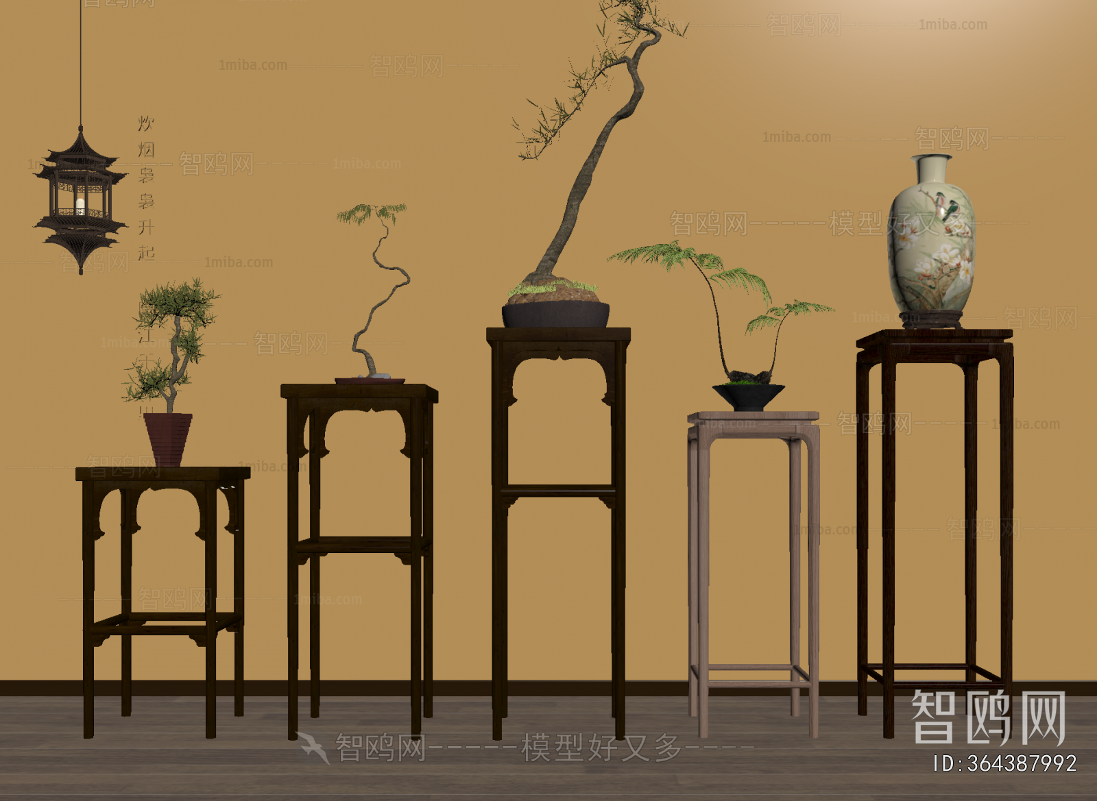 New Chinese Style Bonsai