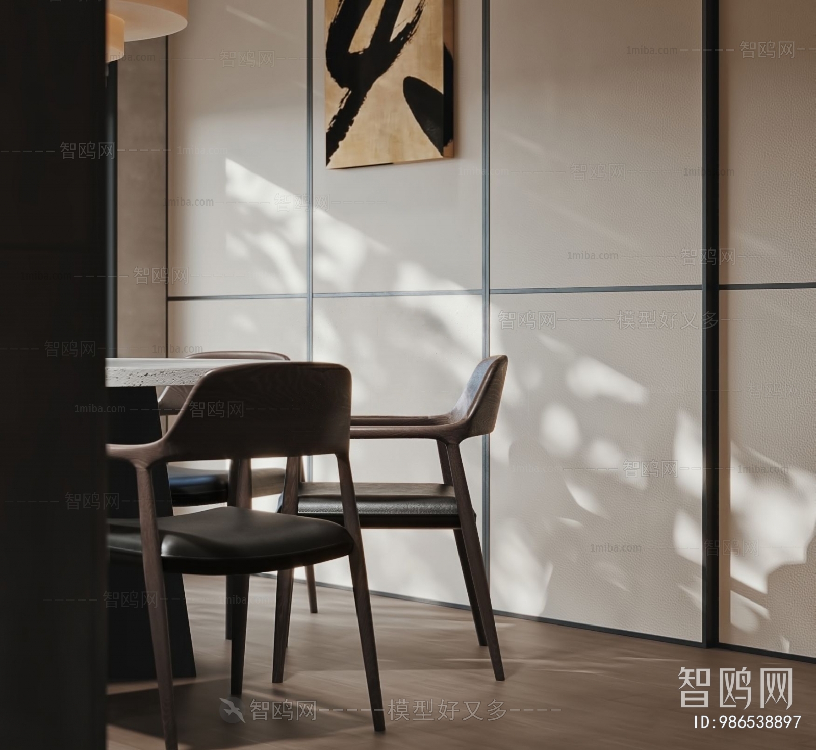 Wabi-sabi Style A Living Room