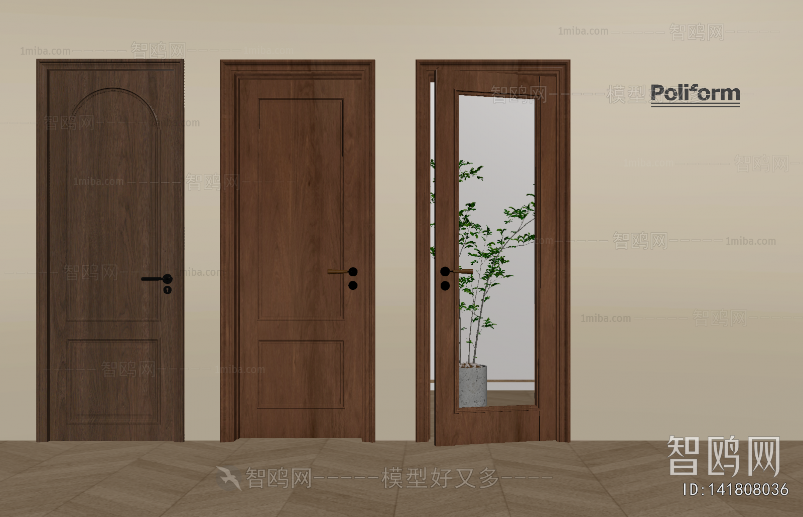 French Style Single Door