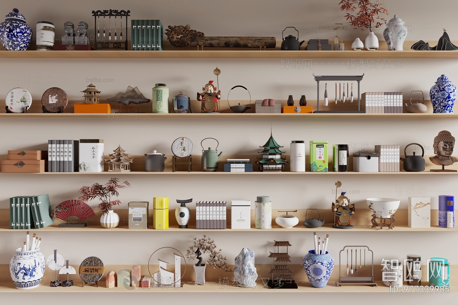 New Chinese Style Decorative Set