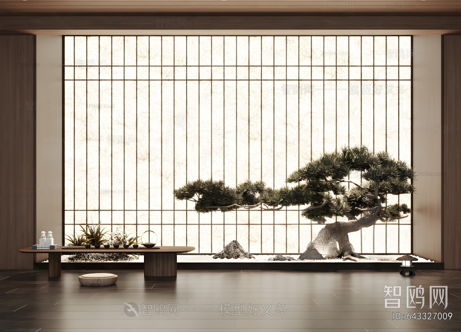 New Chinese Style Plant Landscaping