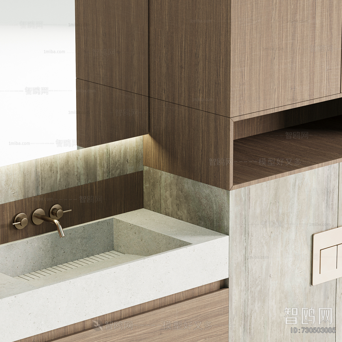 Modern Bathroom Cabinet