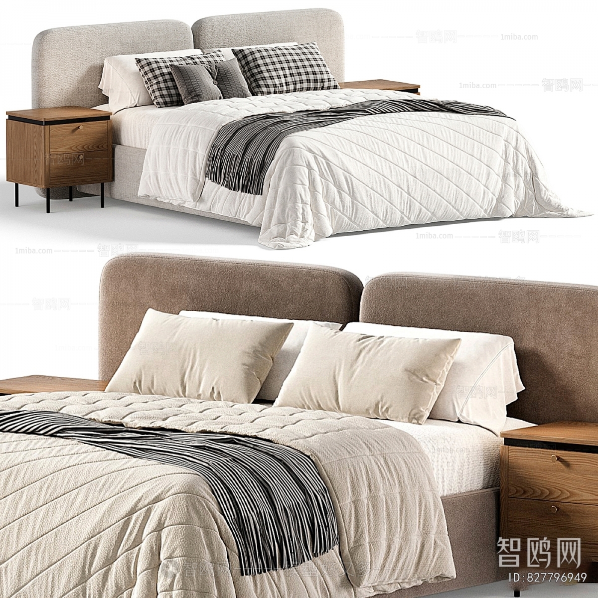 Modern Double Bed
