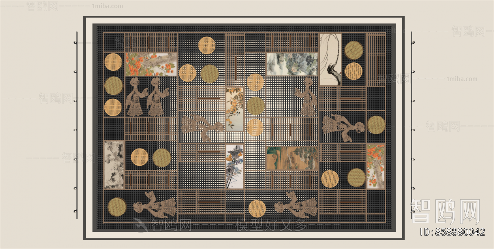 New Chinese Style Suspended Ceiling