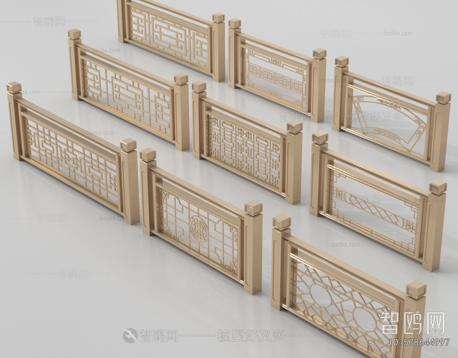 New Chinese Style Guardrail