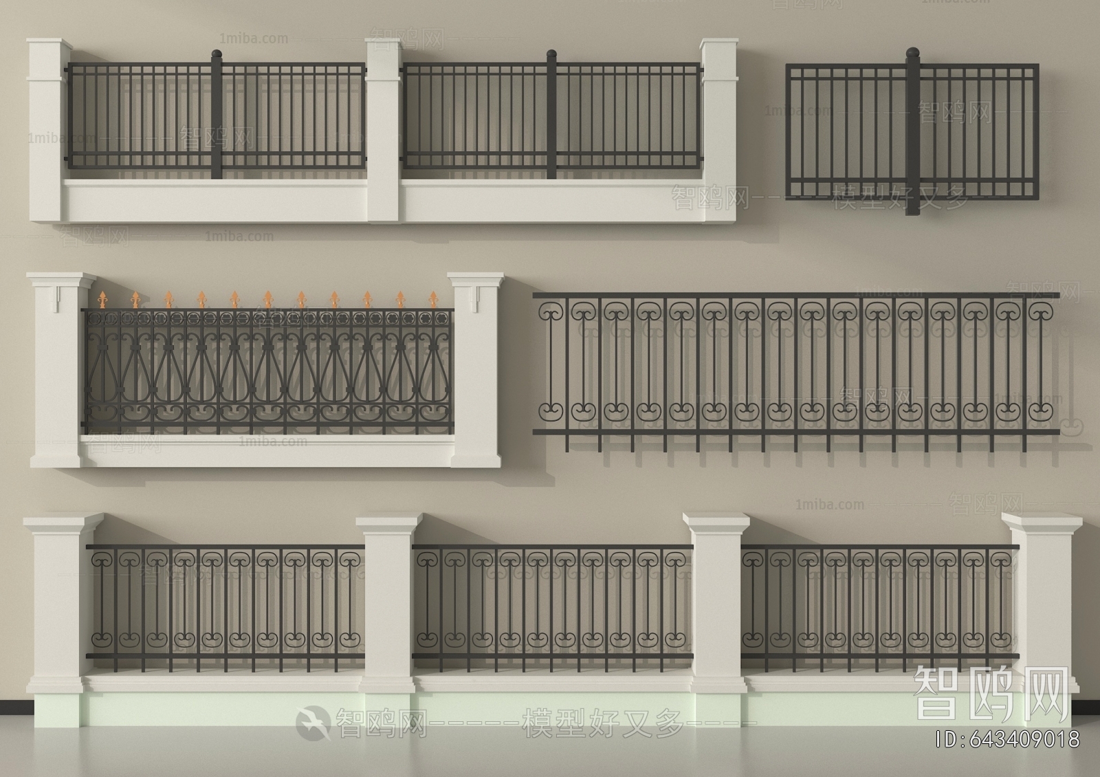 Simple European Style Guardrail