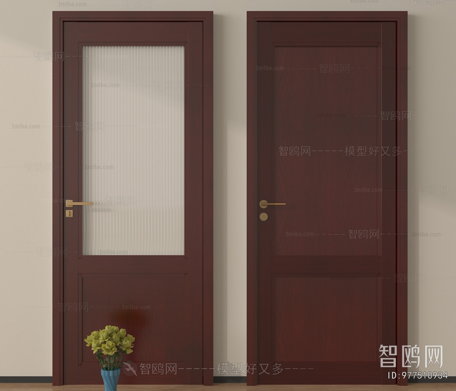 Modern Single Door