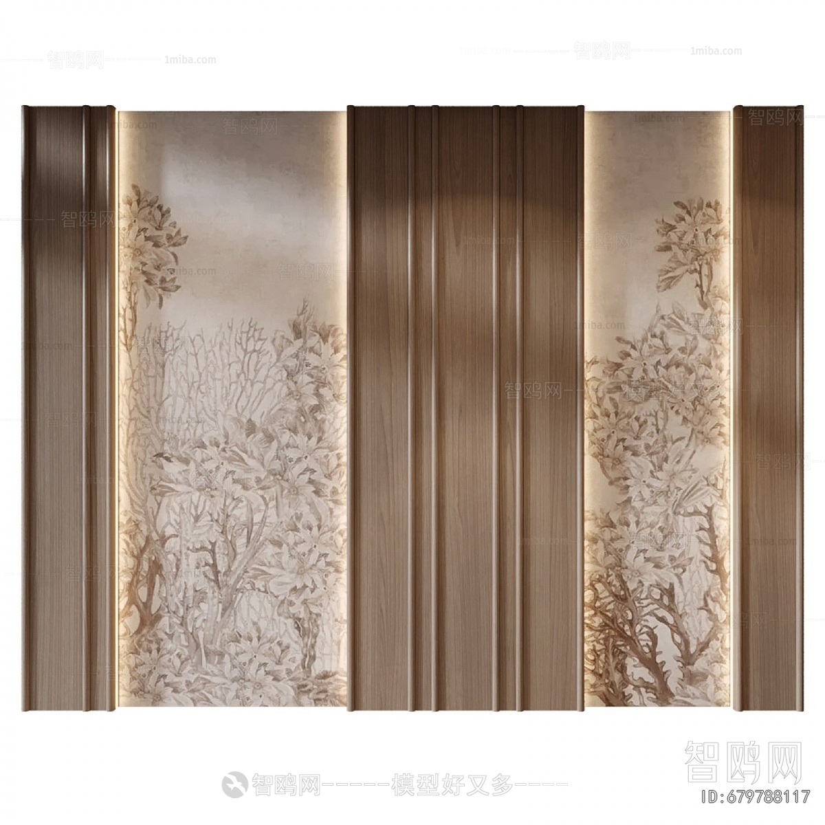 New Chinese Style TV Wall