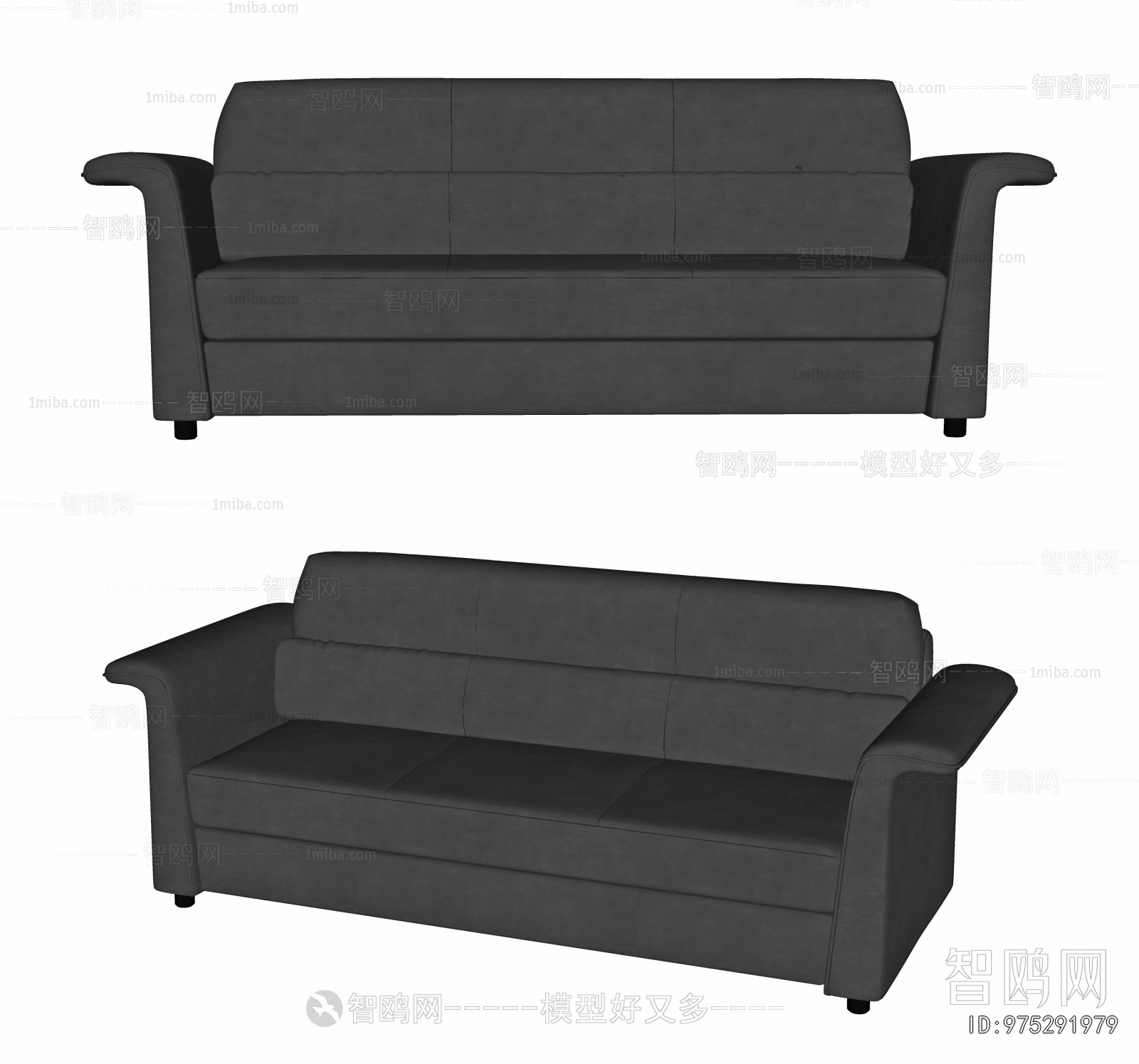 Modern Three-seat Sofa