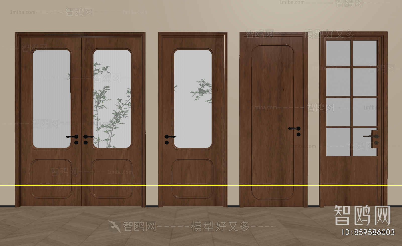 French Style Single Door