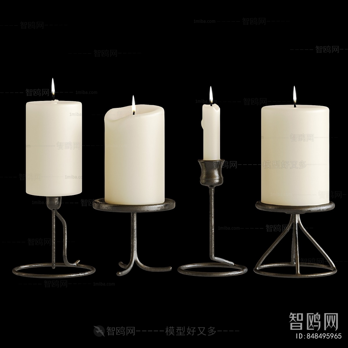 Modern Candles/Candlesticks