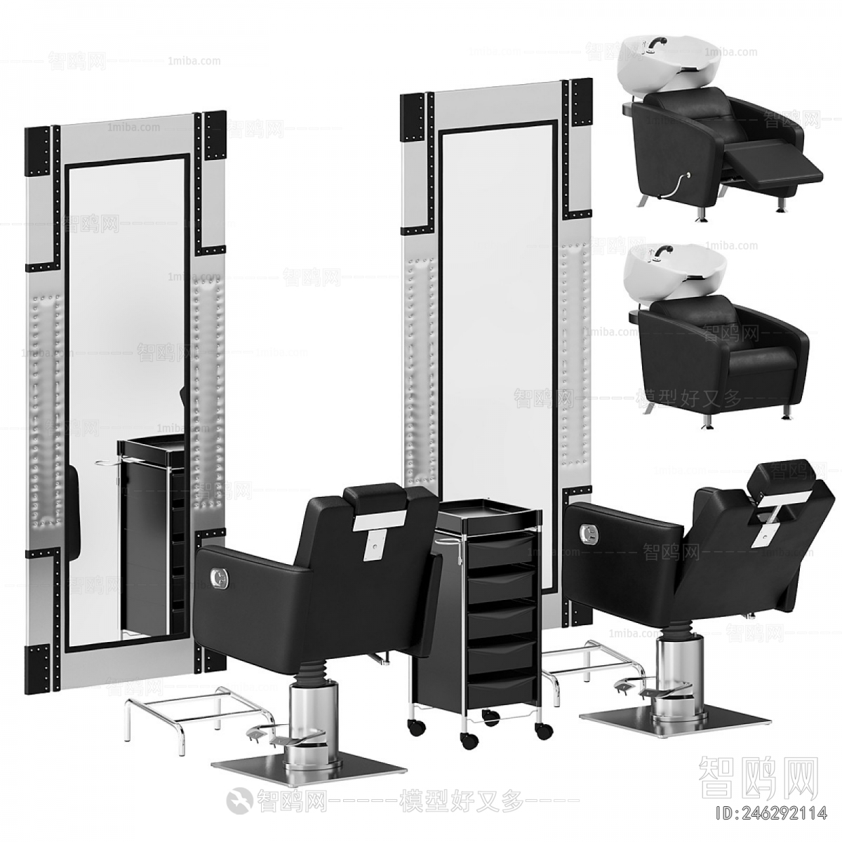 Modern Barber Chair