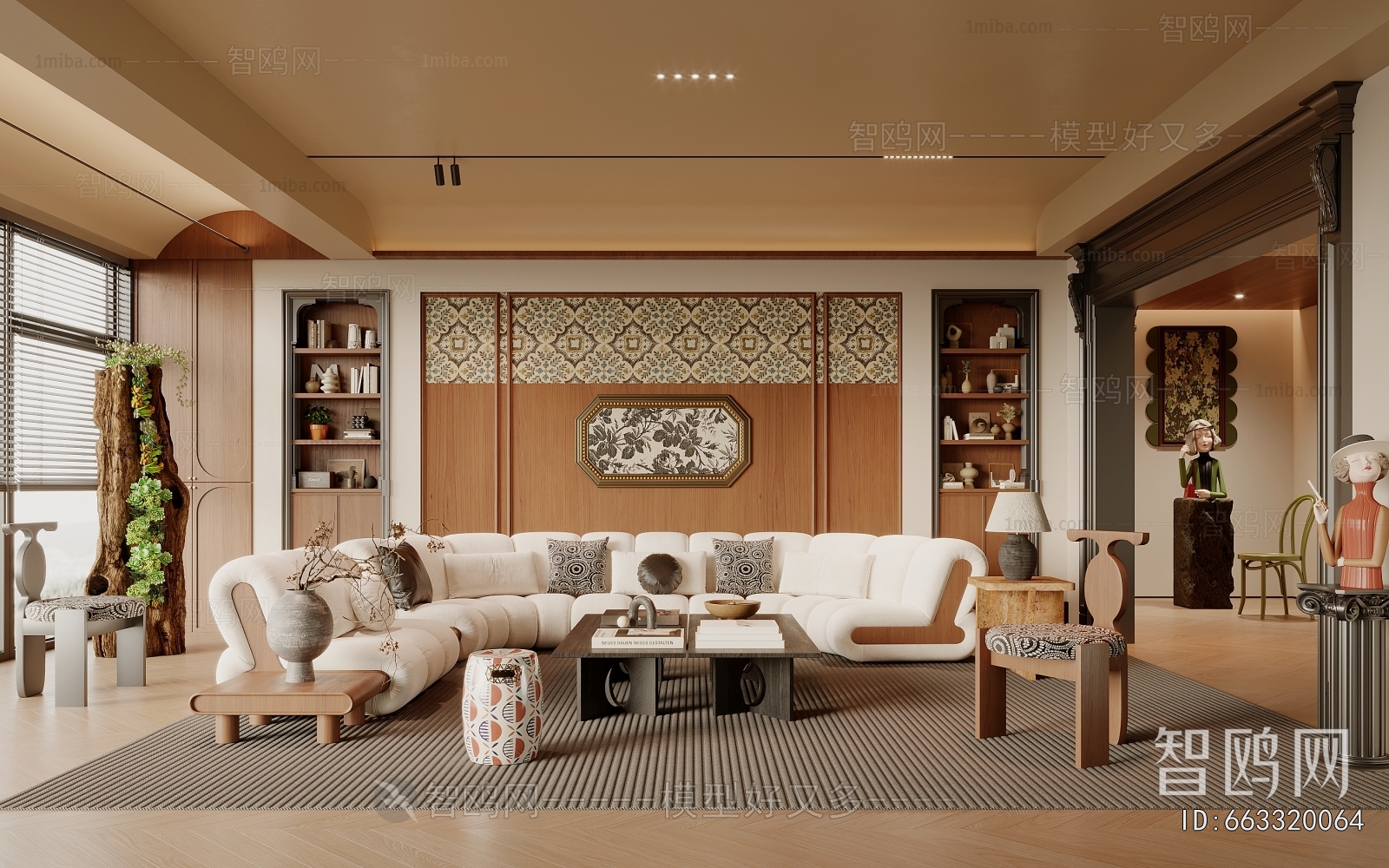 French Style A Living Room