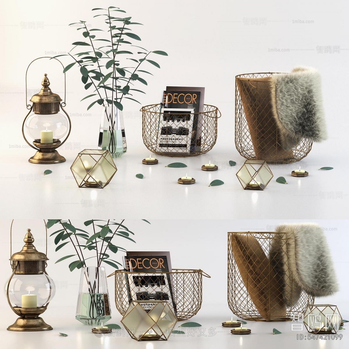 Retro Style Decorative Set