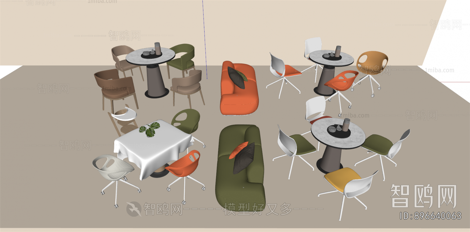 Modern Leisure Table And Chair