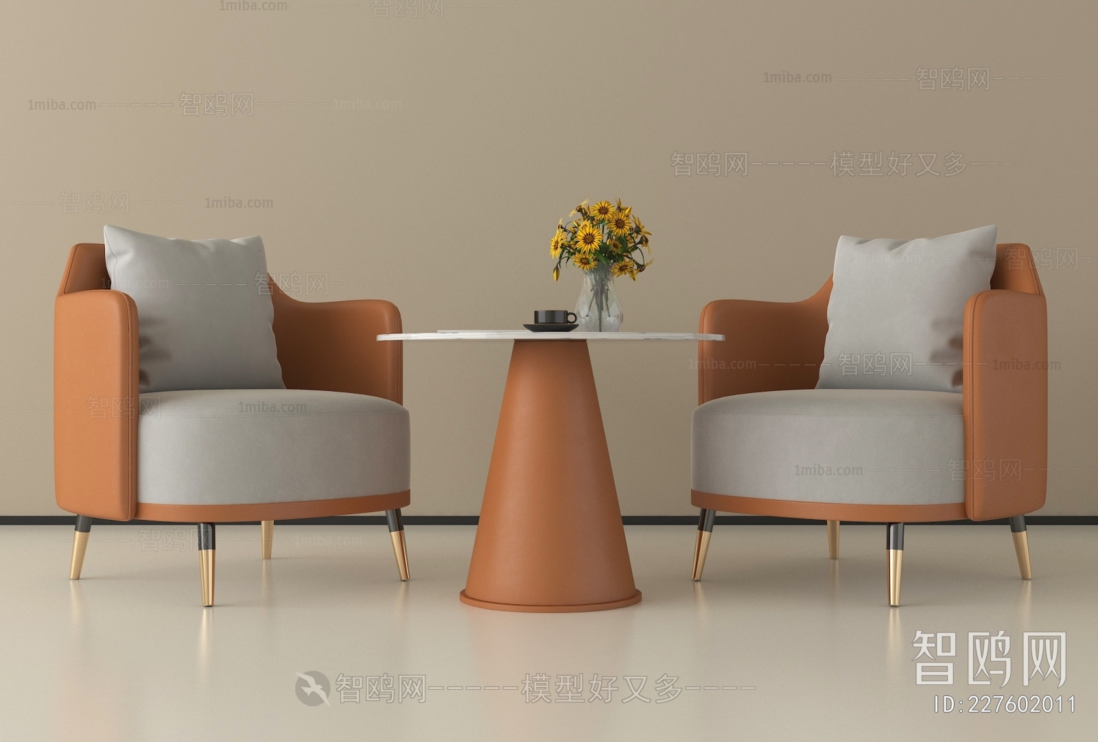 Modern Leisure Table And Chair