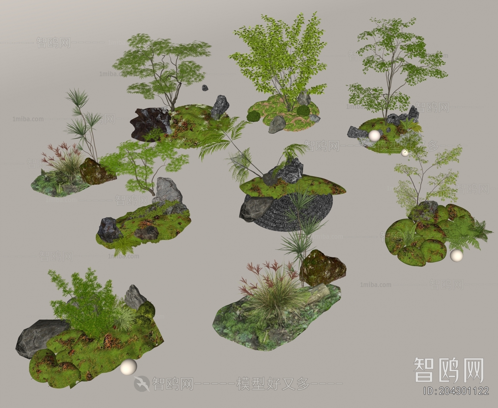 Modern Rockery Waterscape