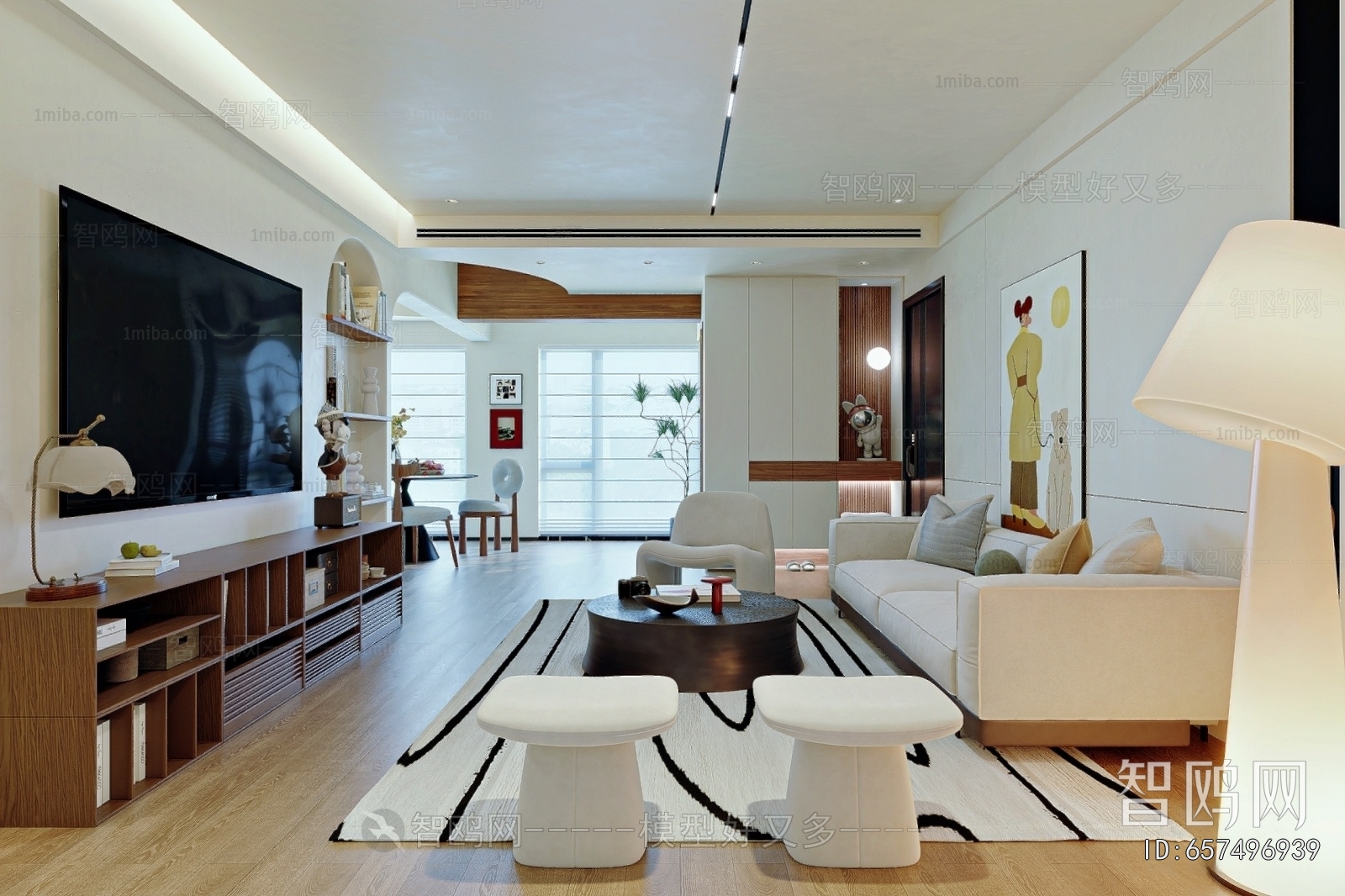 Nordic Style A Living Room