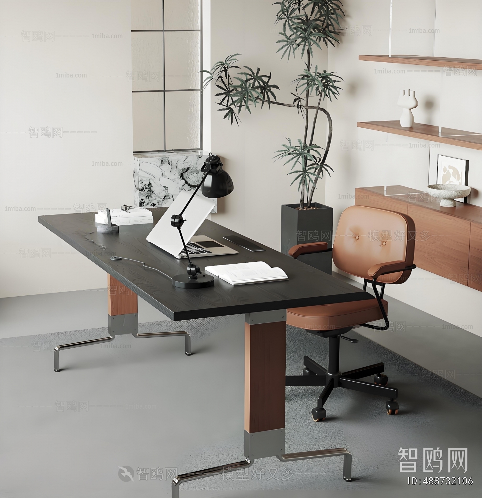 Modern Office Desk And Chair