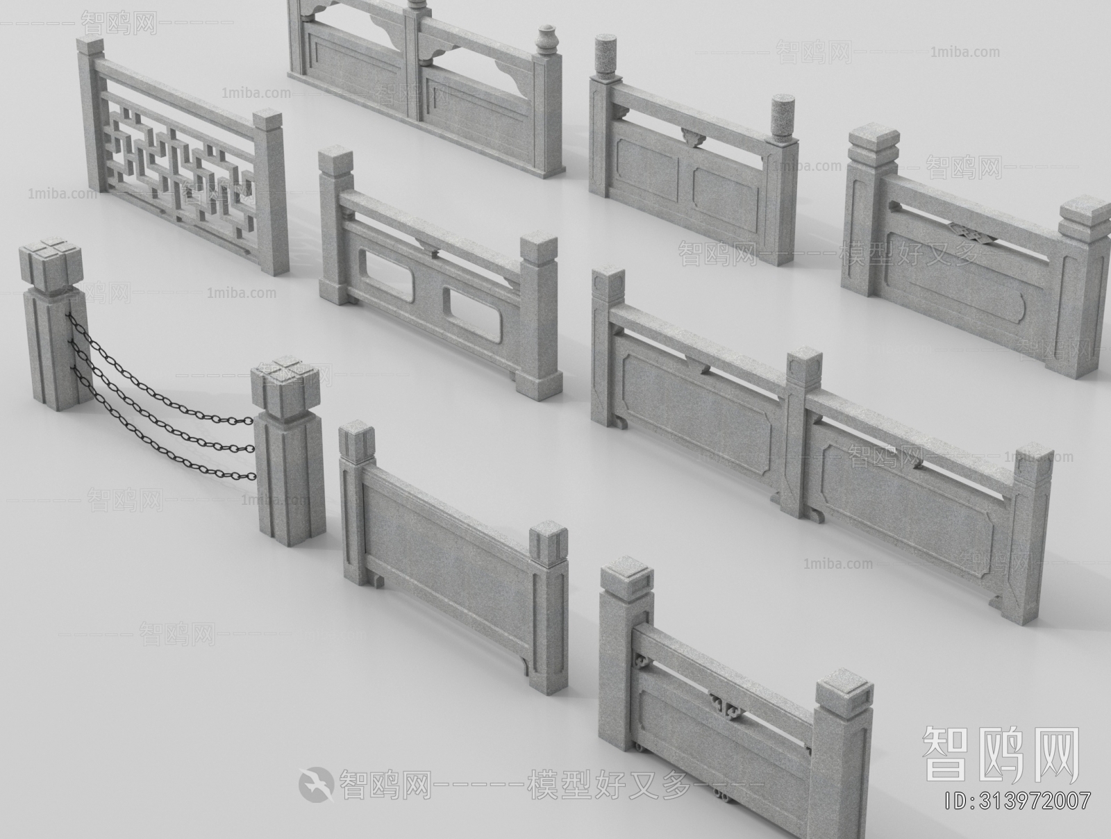 Chinese Style Guardrail
