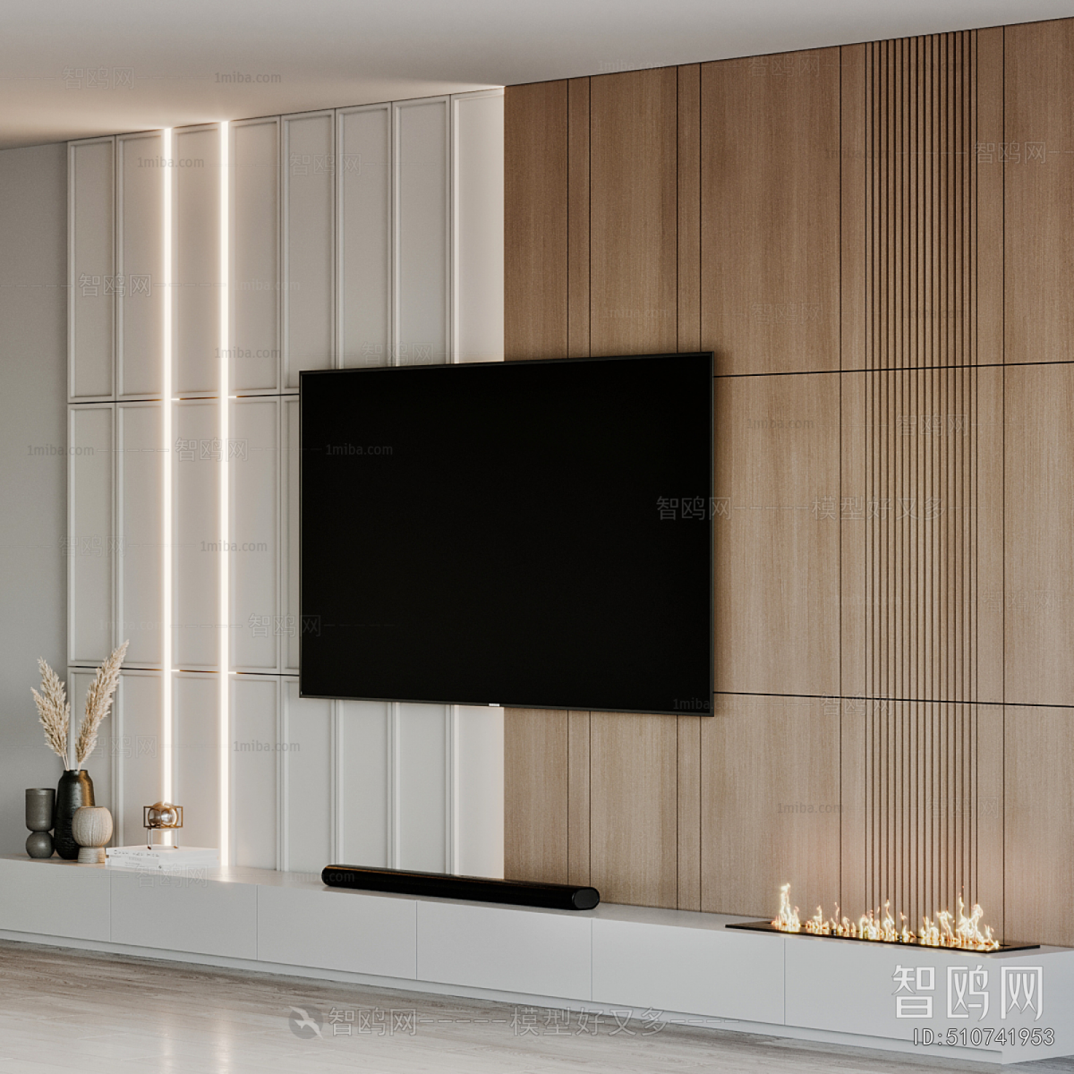 Modern TV Wall
