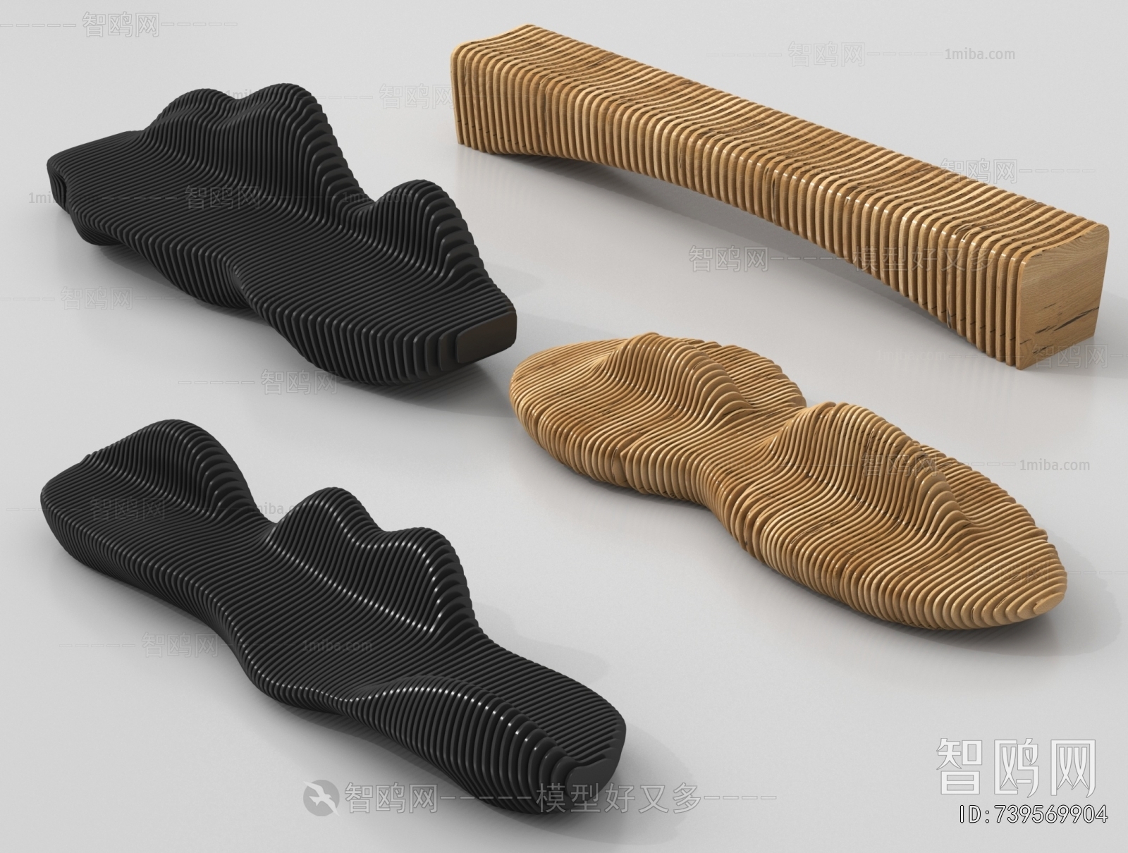 Modern Communal Chair