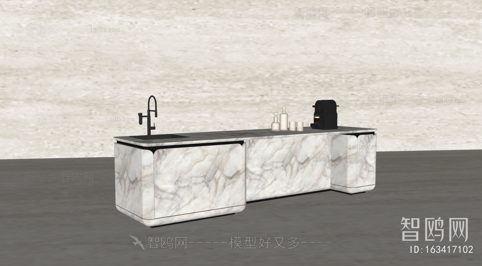 Modern Counter Bar