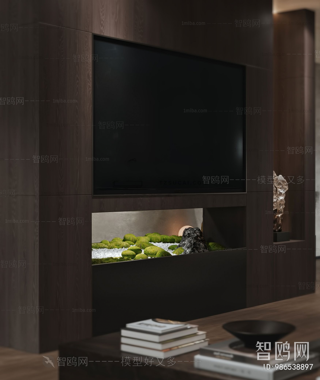 Wabi-sabi Style A Living Room