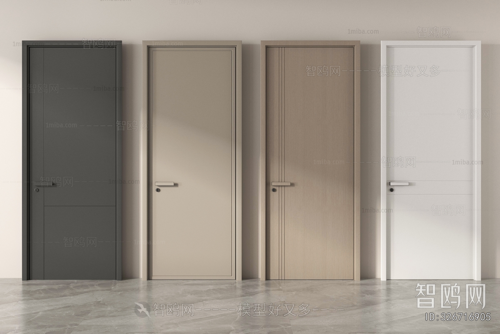 Modern Single Door