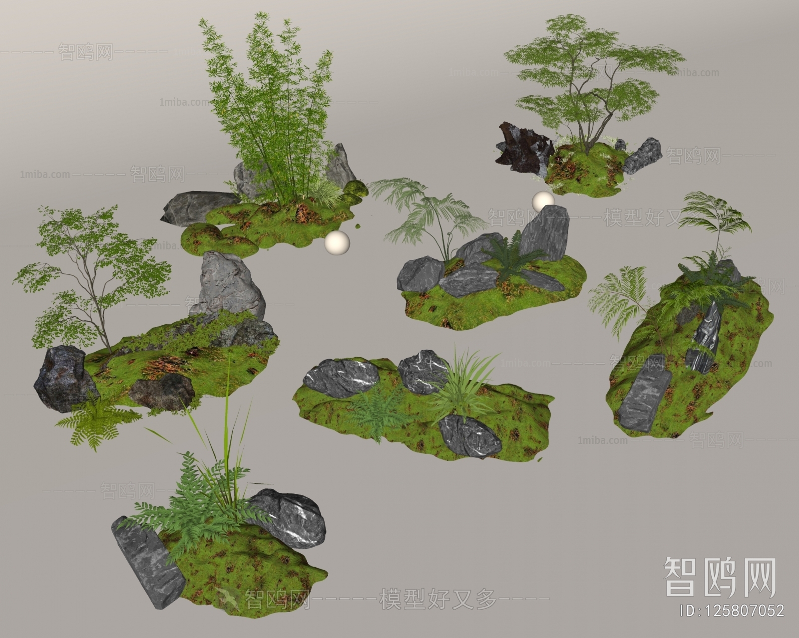 Modern Rockery Waterscape