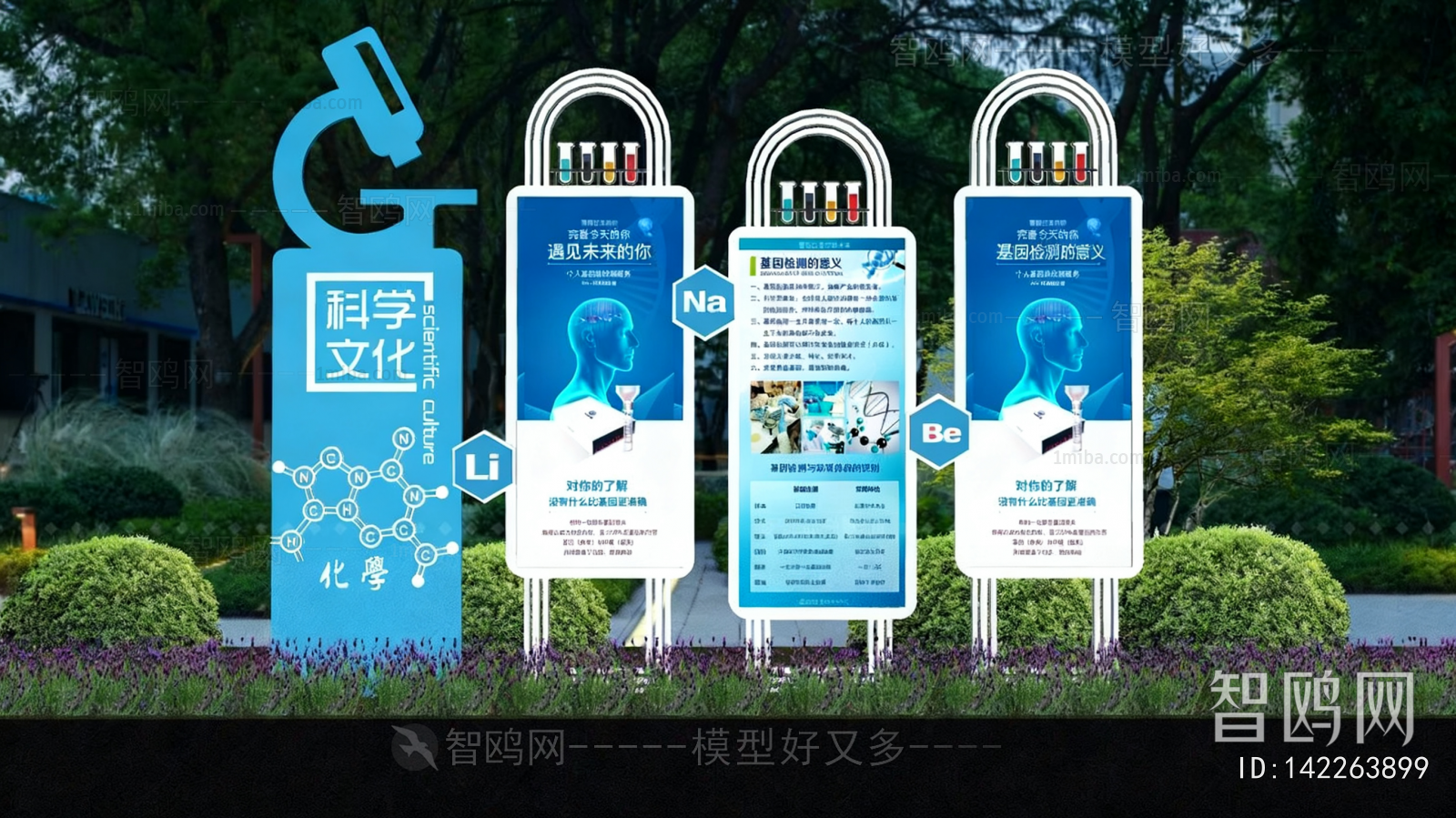 Modern Guide Board/bulletin Board