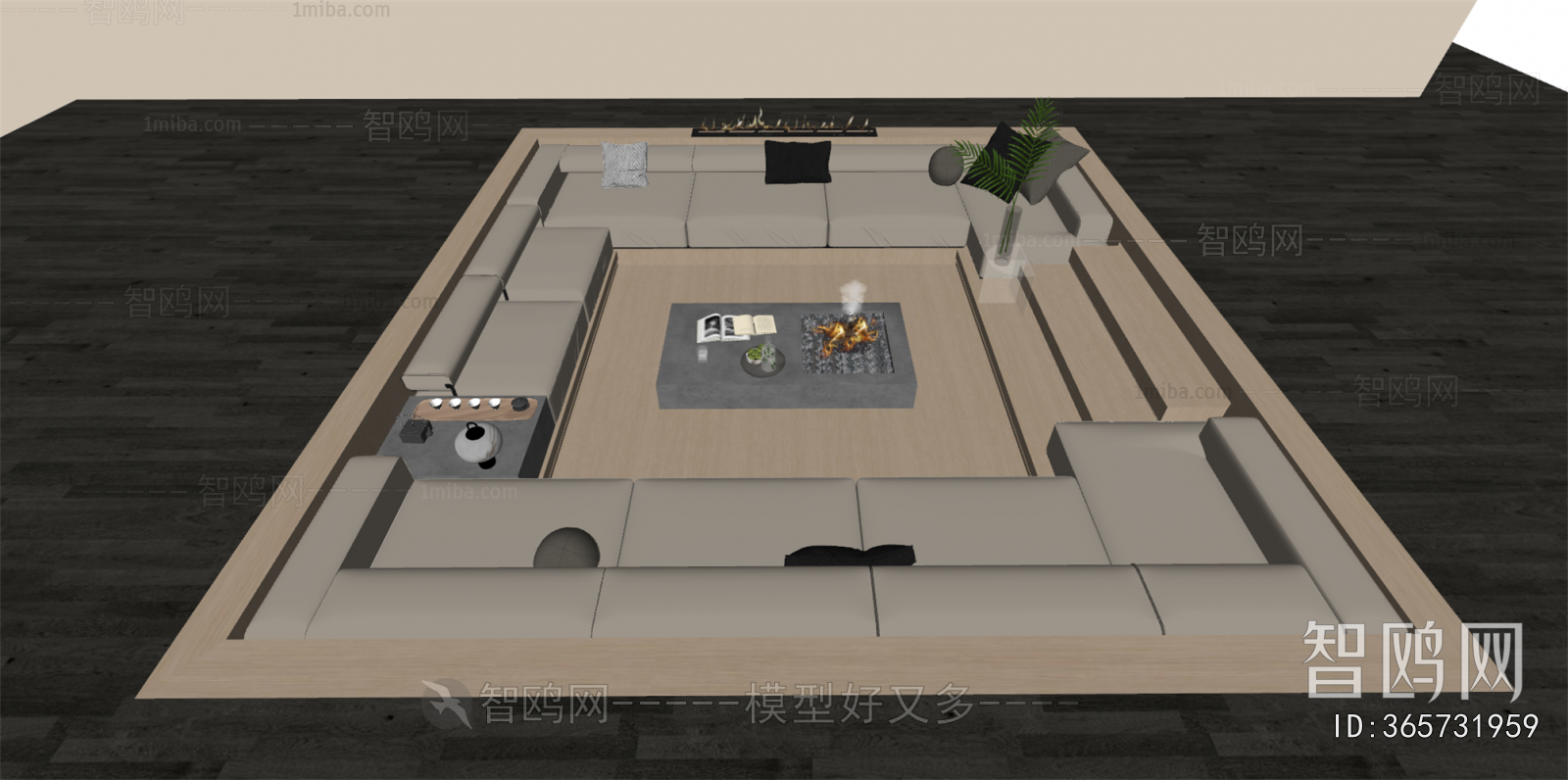 Modern Card Seat Sofa