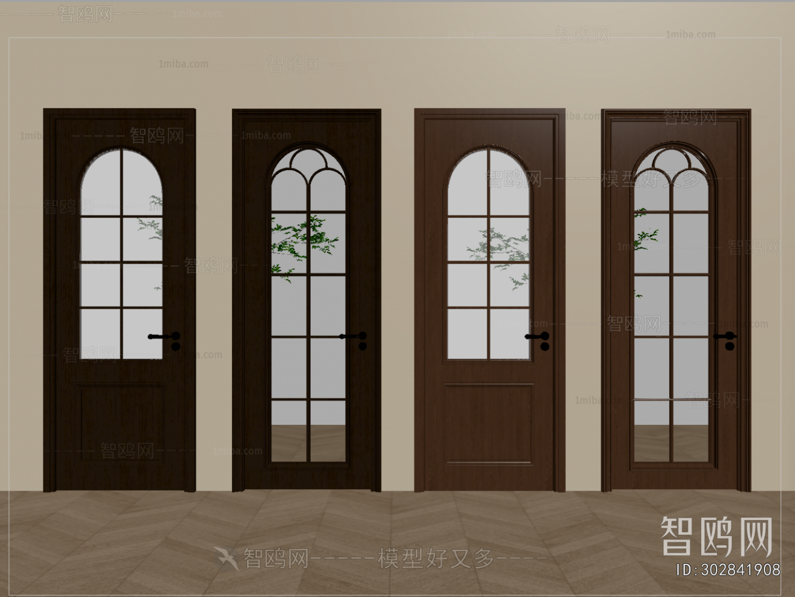 French Style Single Door