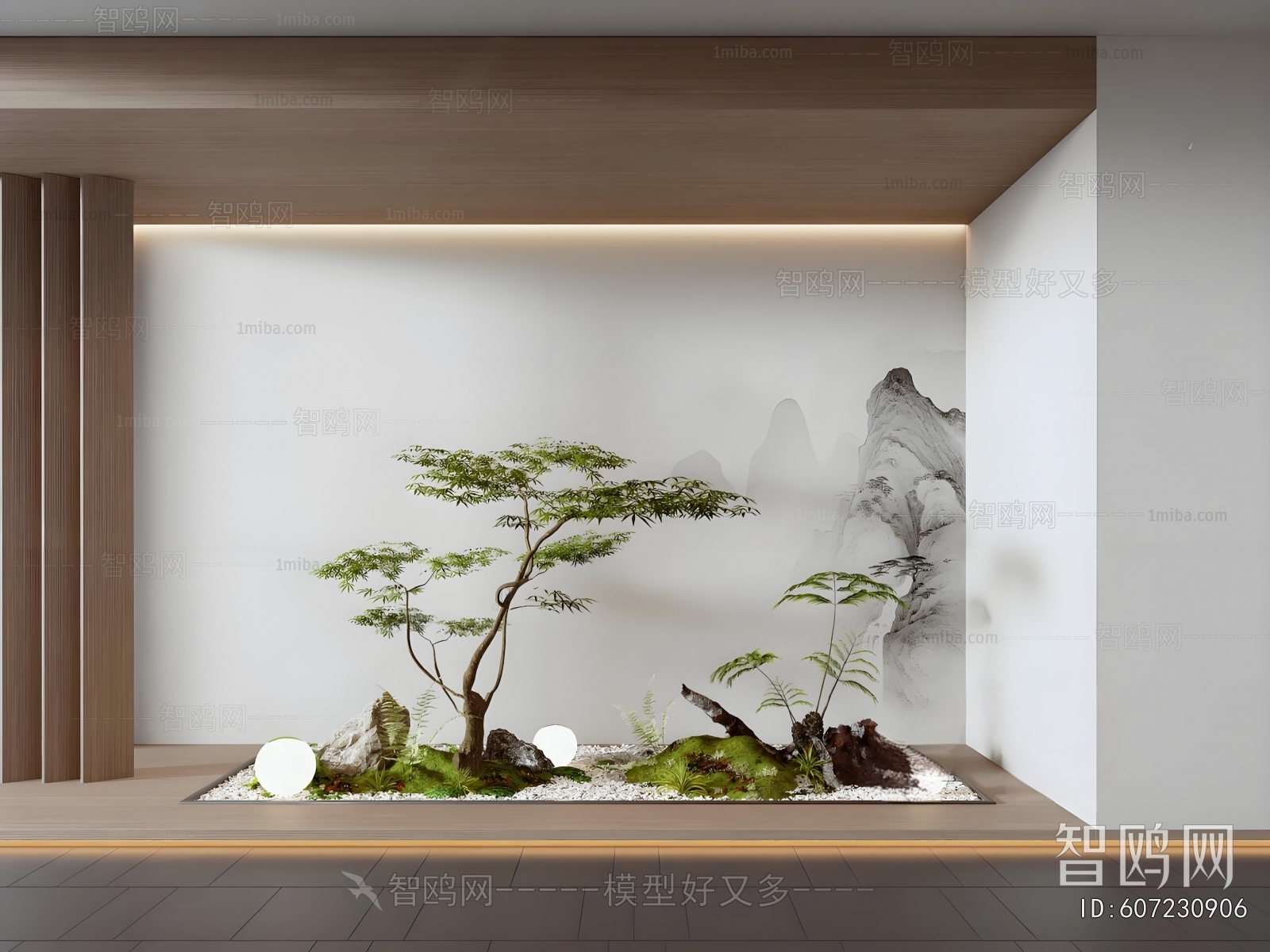 New Chinese Style Plant Landscaping