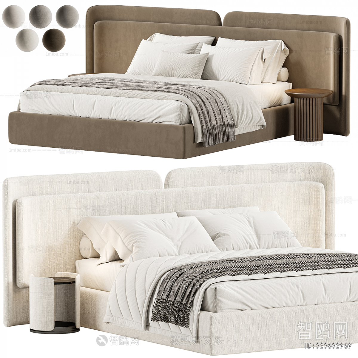 Modern Double Bed