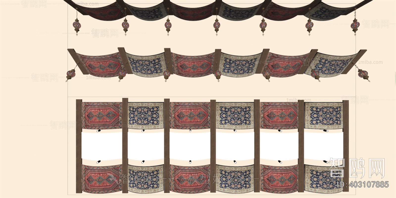 New Chinese Style Suspended Ceiling