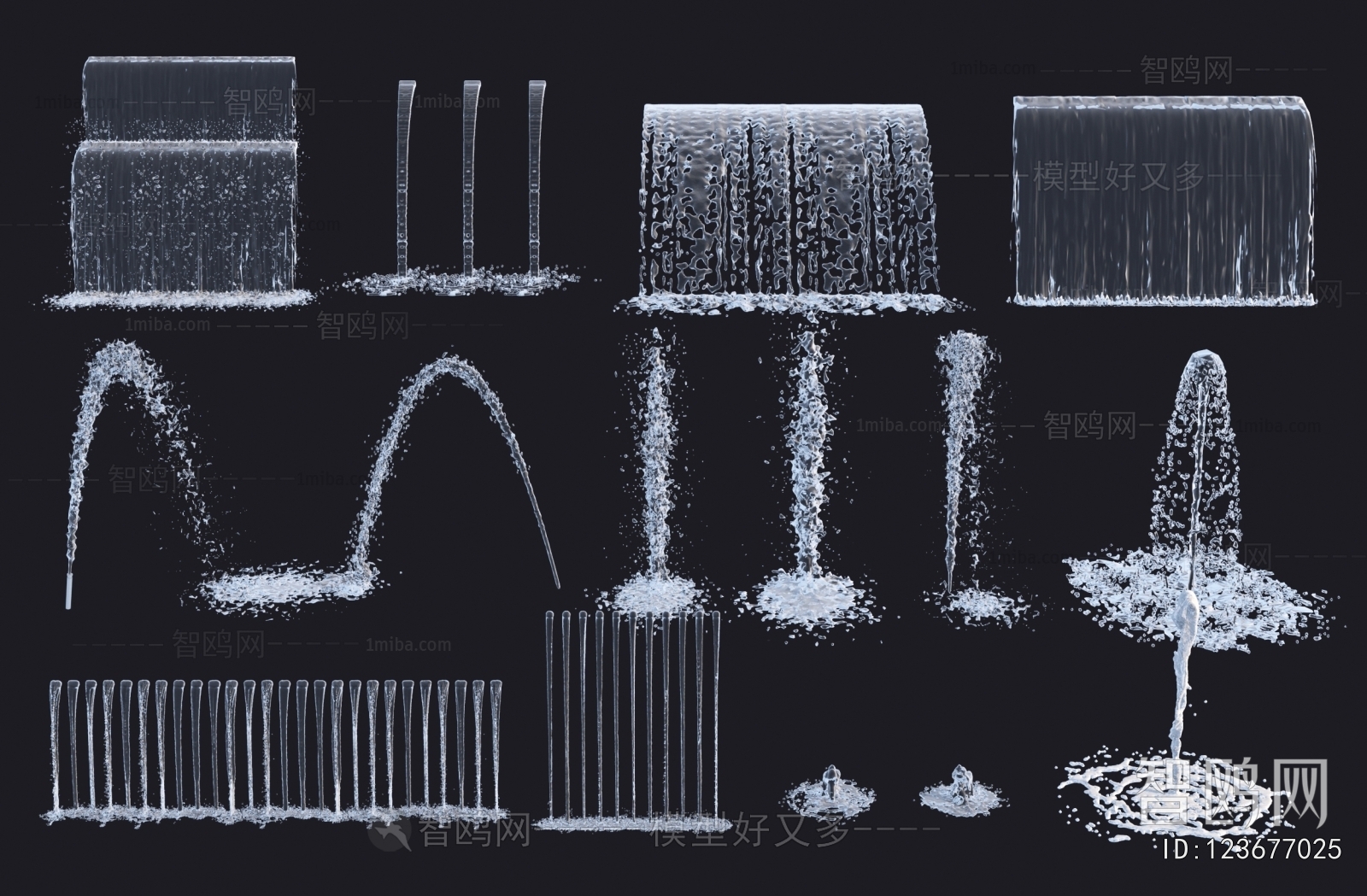 Modern Rockery Waterscape