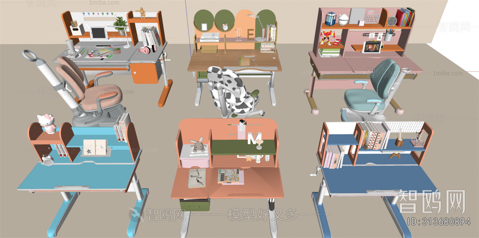 Modern Children's Table/chair