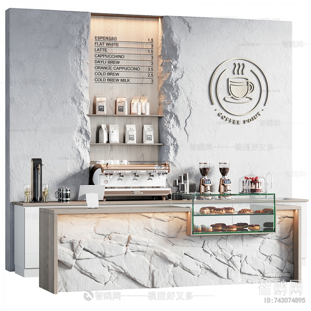 Modern Counter Bar